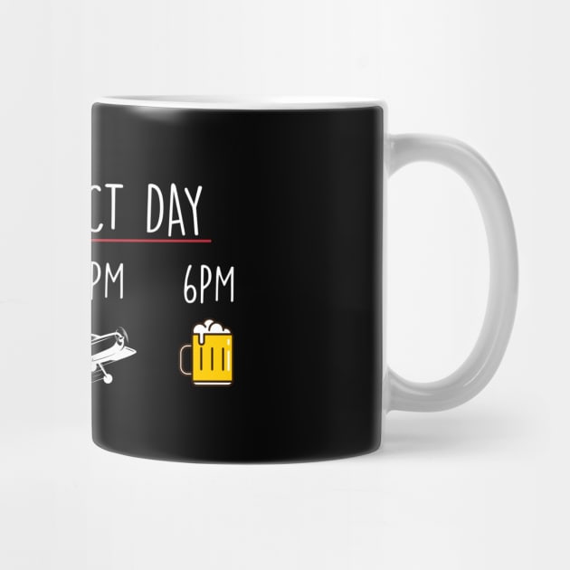 My Perfect Day Coffee Flying Beer by thingsandthings